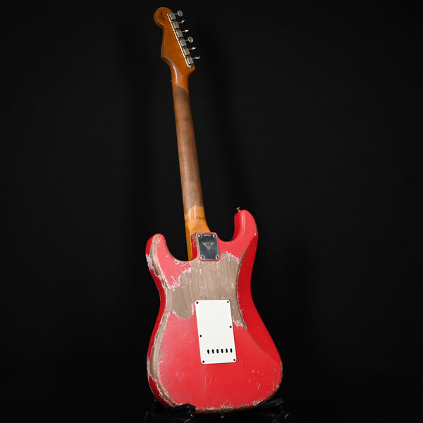 Fender Custom Shop 60/63 Stratocaster Super Heavy Relic w/ Brazilian Roeswood Masterbuilt Austin MacNutt- Fiesta Red 2024 (AM0151)