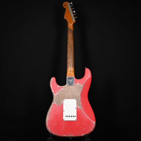 Fender Custom Shop 60/63 Stratocaster Super Heavy Relic w/ Brazilian Roeswood Masterbuilt Austin MacNutt- Fiesta Red 2024 (AM0151)