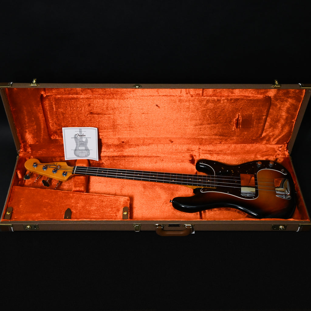 Fender James Jamerson 1962 Precision Bass- 3 Color Sunburst 2026 (JJ260419)