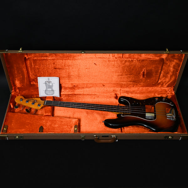 Fender James Jamerson 1962 Precision Bass- 3 Color Sunburst 2026 (JJ260419)
