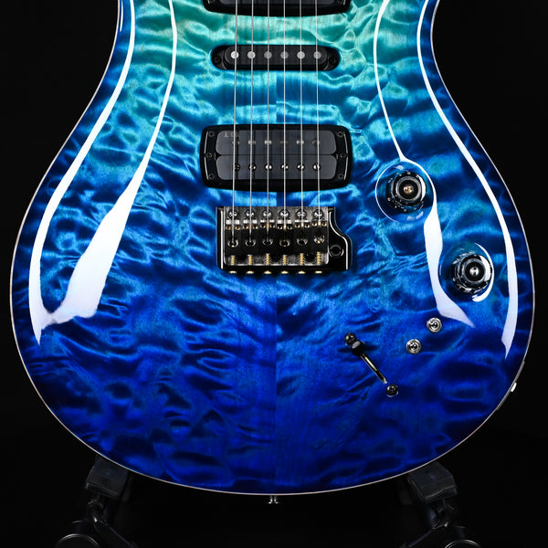 PRS Modern Eagle V Wood Library w/ 10-Top & Brazilian Rosewood Fingerboard Electric Guitar- Blue Fade w/ Blue Burst 2025 (0414983)