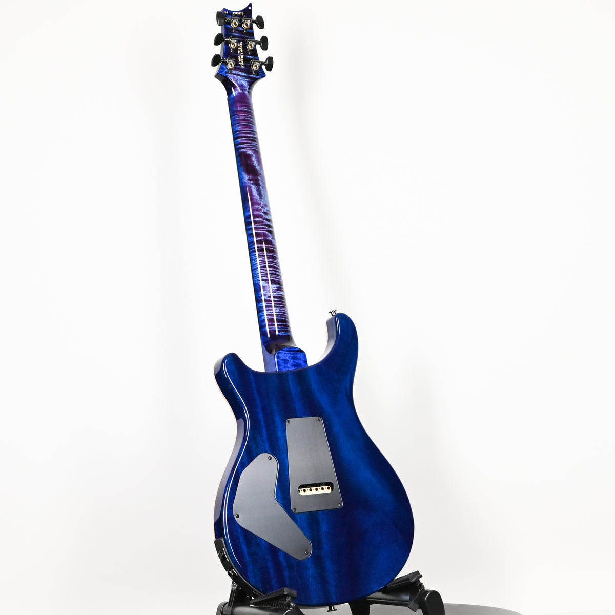PRS Custom 24 Piezo Wood Library w/ 10-Top & Brazilian Rosewood- Violet Blue Burst 2026 (0434570)