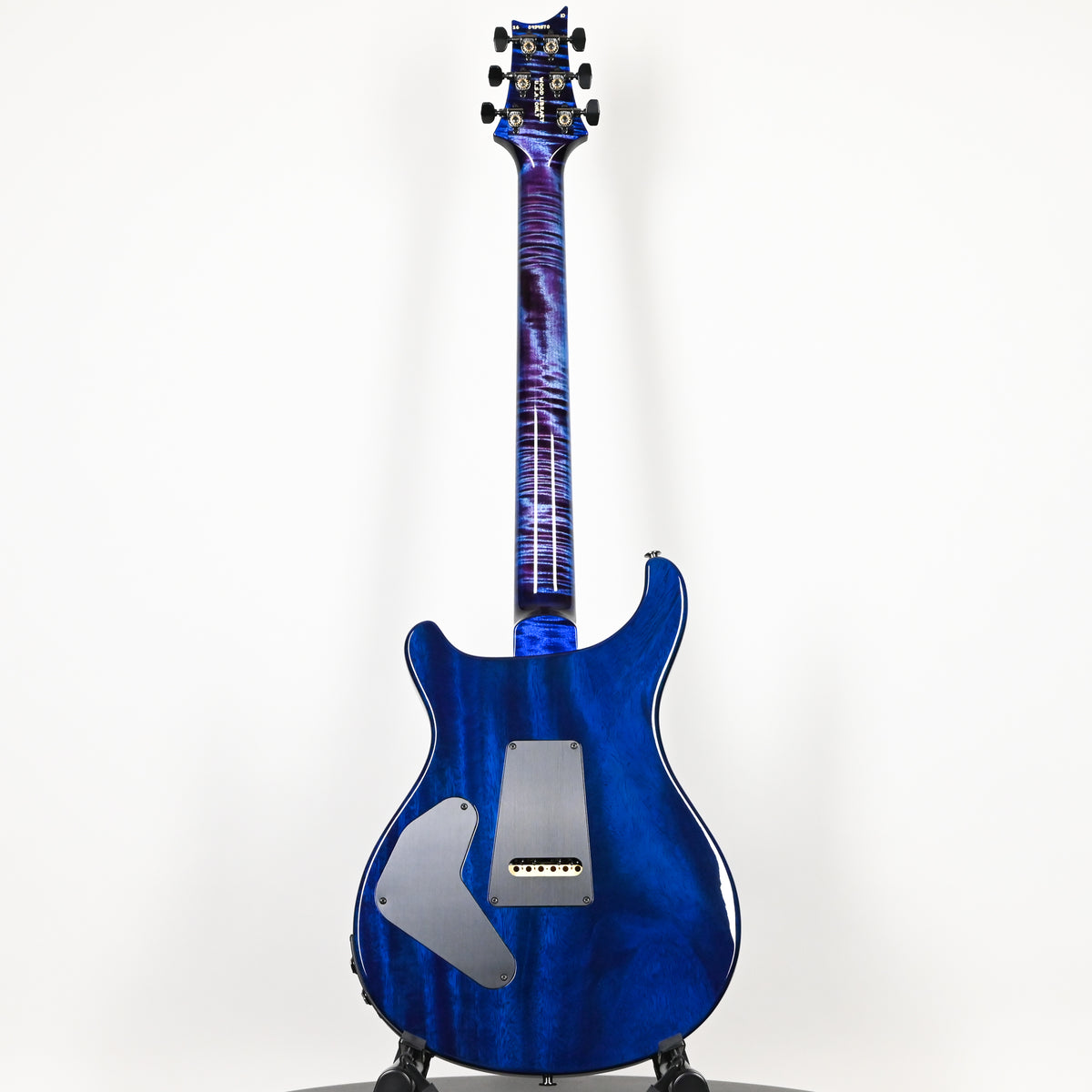 PRS Custom 24 Piezo Wood Library w/ 10-Top & Brazilian Rosewood- Violet Blue Burst 2026 (0434570)