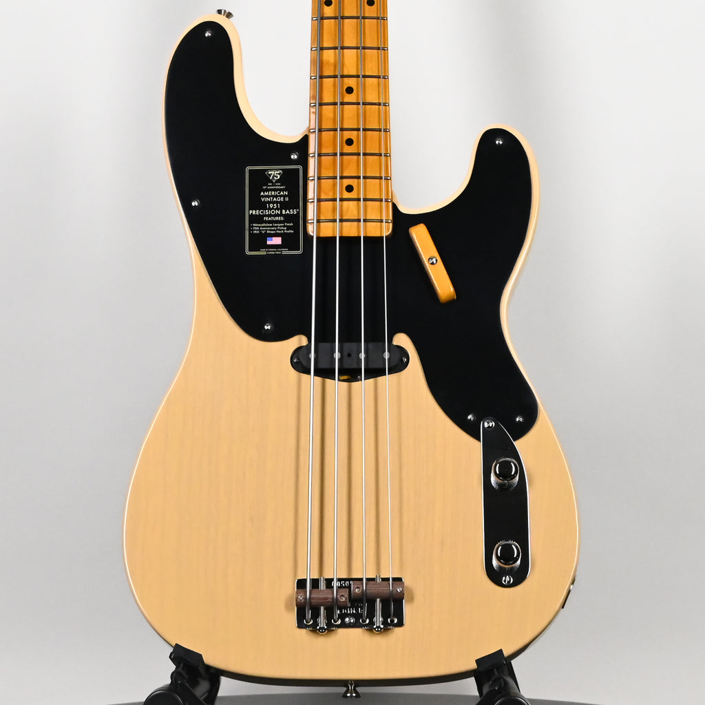 Fender 75th Anniversary American Vintage II 1951 Precision Bass- Butterscotch Blonde (US750500)