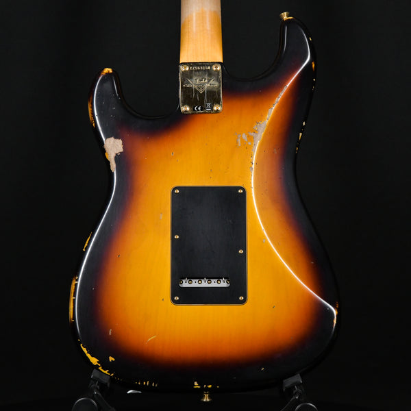 Fender Custom Shop SRV Stevie Ray Vaughan Signature Stratocaster Relic 3-Tone Sunburst 2023 (CZ563150)
