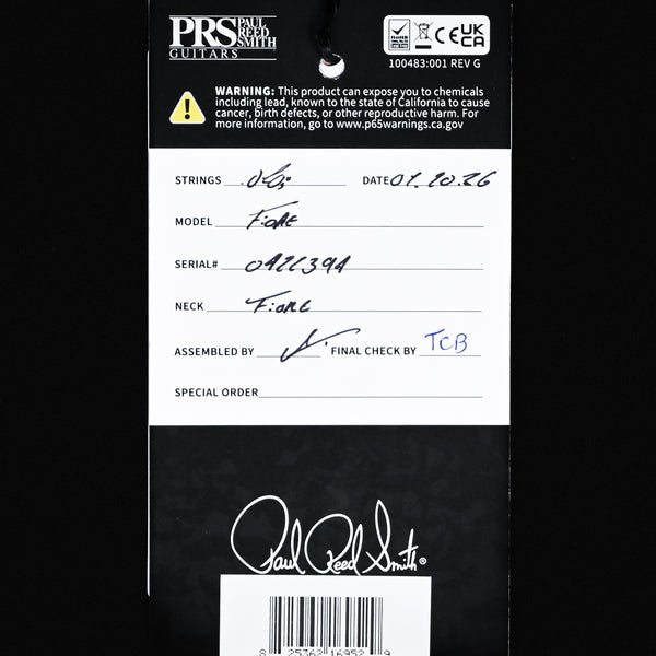 PRS Fiore Mark Lettieri Signature Electric Guitar- Amaryllis 2025 (0422394)