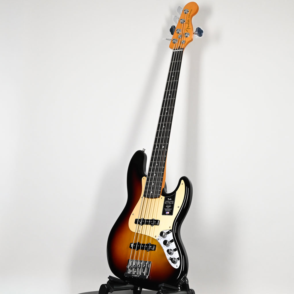 Fender American Ultra II Jazz Bass V w/ Ebony Fingerboard- Ultraburst 2026 (US26001861)
