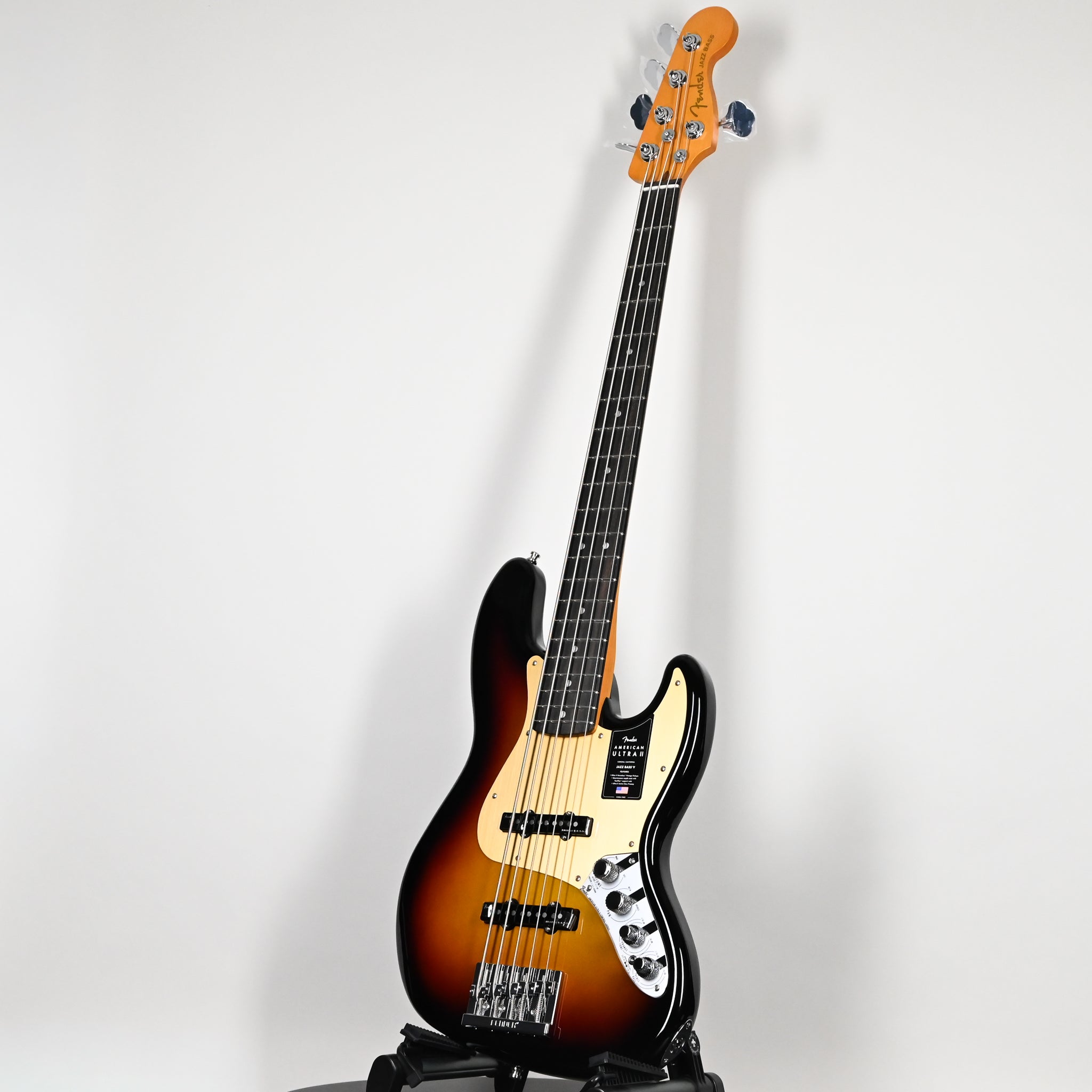 Fender American Ultra II Jazz Bass V w/ Ebony Fingerboard- Ultraburst 2026 (US26001861)