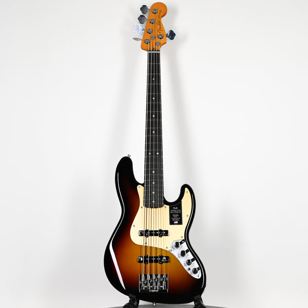Fender American Ultra II Jazz Bass V w/ Ebony Fingerboard- Ultraburst 2026 (US26001861)