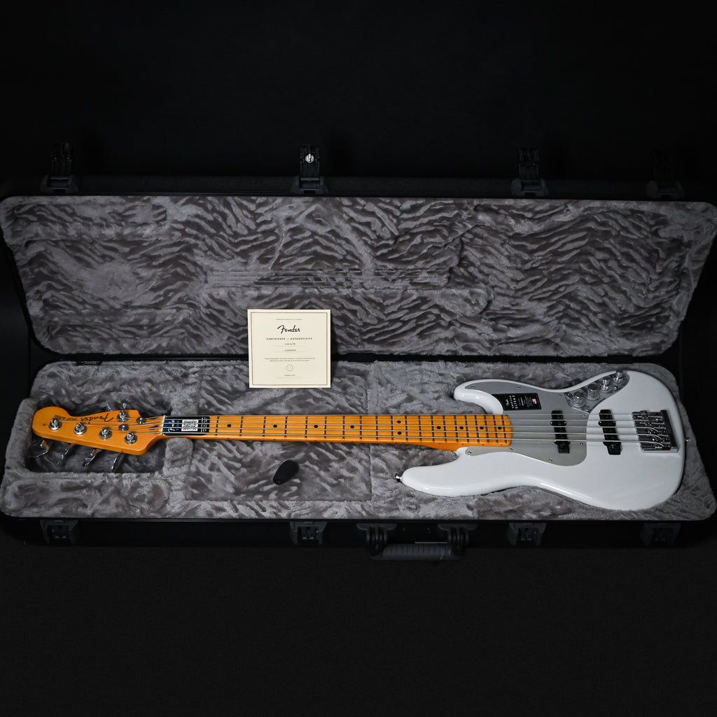 Fender American Ultra II Jazz Bass V w/ Maple Fingerboard- Avalanche 2026 (US26009340)