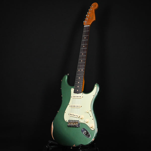 Fender Custom Shop Limited Edition '63 Stratocaster Relic- Aged Sherwood Green 2024 (CZ581209)