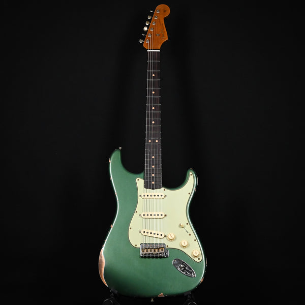 Fender Custom Shop Limited Edition '63 Stratocaster Relic- Aged Sherwood Green 2024 (CZ581209)