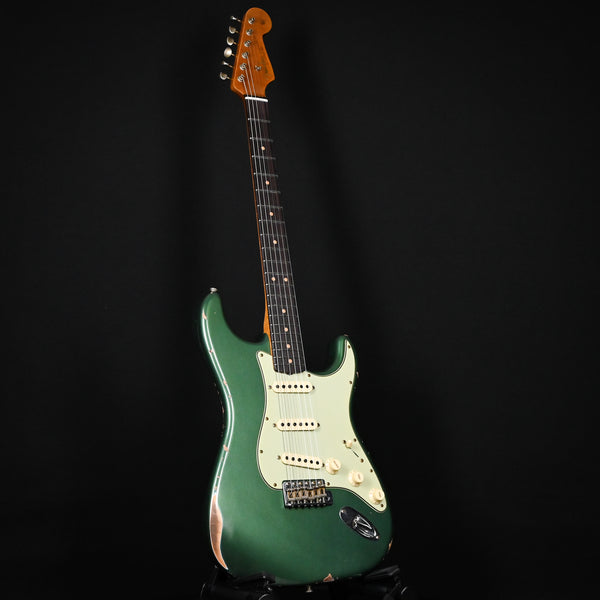 Fender Custom Shop Limited Edition '63 Stratocaster Relic- Aged Sherwood Green 2024 (CZ581209)