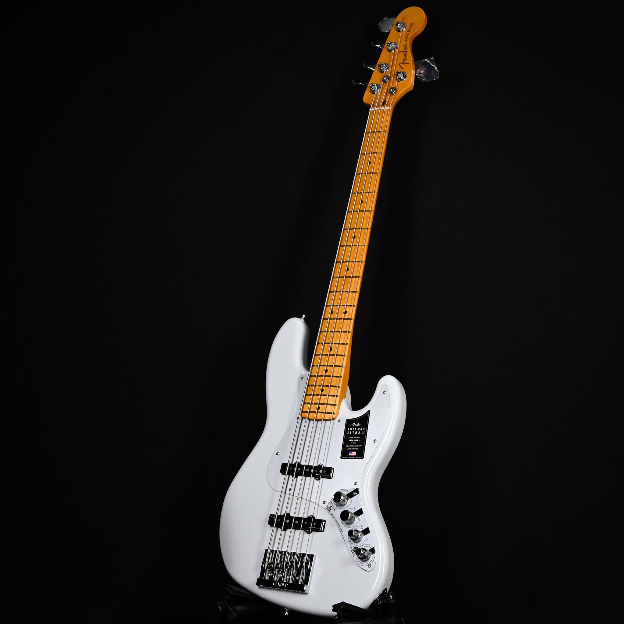 Fender American Ultra II Jazz Bass V w/ Maple Fingerboard- Avalanche 2026 (US26009340)