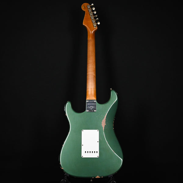 Fender Custom Shop Limited Edition '63 Stratocaster Relic- Aged Sherwood Green 2024 (CZ581209)