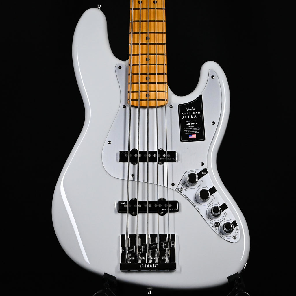 Fender American Ultra II Jazz Bass V w/ Maple Fingerboard- Avalanche 2026 (US26009340)