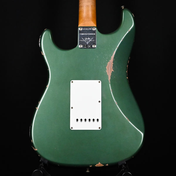 Fender Custom Shop Limited Edition '63 Stratocaster Relic- Aged Sherwood Green 2024 (CZ581209)