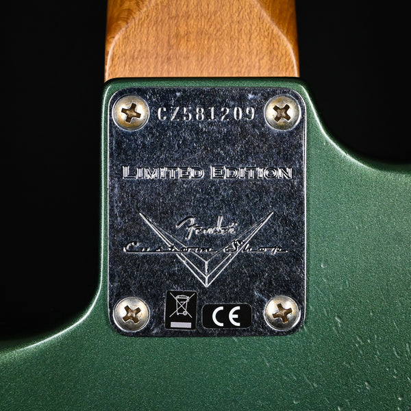 Fender Custom Shop Limited Edition '63 Stratocaster Relic- Aged Sherwood Green 2024 (CZ581209)