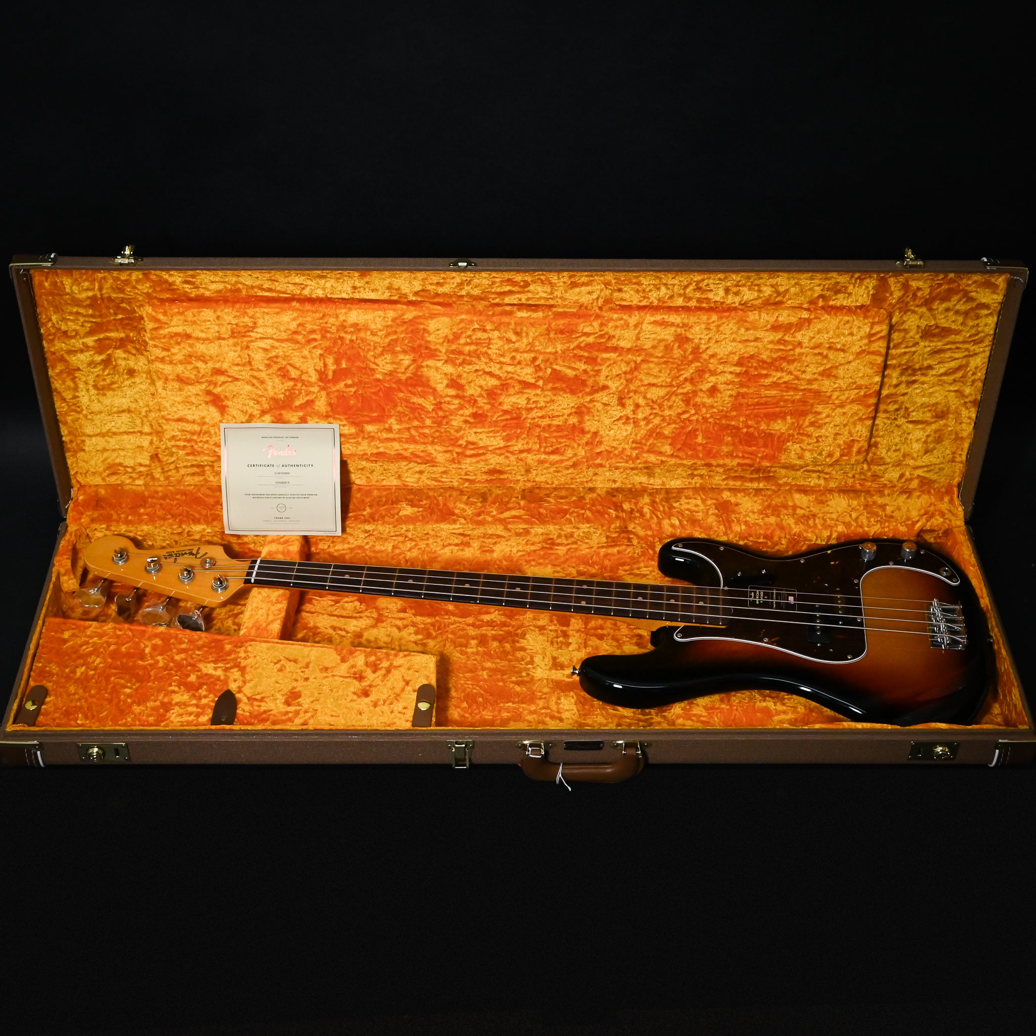 Fender American Vintage II 1960 Precision Bass- 3 Color Sunburst (V2448281A)