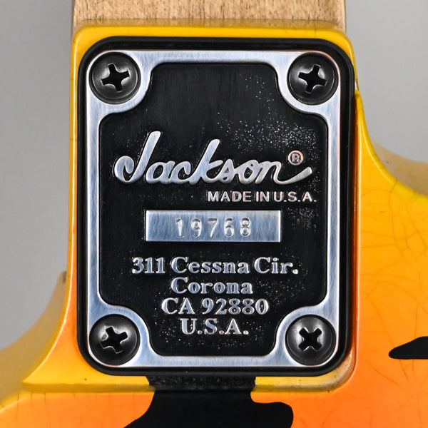 Jackson Custom Shop USA Special Edition Dinky 2H w/ Floyd Rose - Tested Time Bengal Tiger 2026 (XN19768)