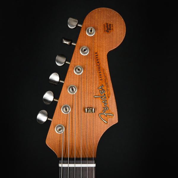 Fender Custom Shop Masterbuilt Paul Waller 62 Stratocaster Super Heavy Relic Fiesta Red /Sunburst Brazilian Rosewood 2023 (R129225)