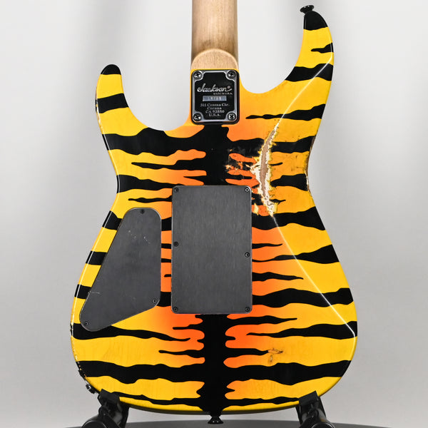 Jackson Custom Shop USA Special Edition Dinky 2H w/ Floyd Rose - Tested Time Bengal Tiger 2026 (XN19768)