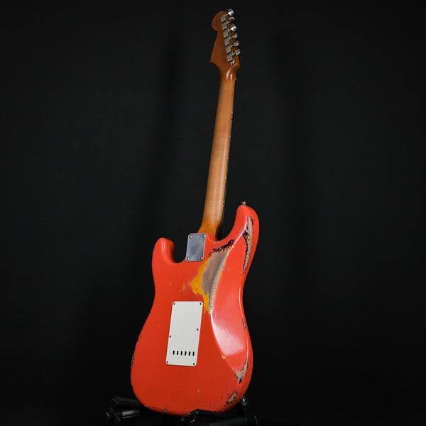 Fender Custom Shop Masterbuilt Paul Waller 62 Stratocaster Super Heavy Relic Fiesta Red /Sunburst Brazilian Rosewood 2023 (R129225)