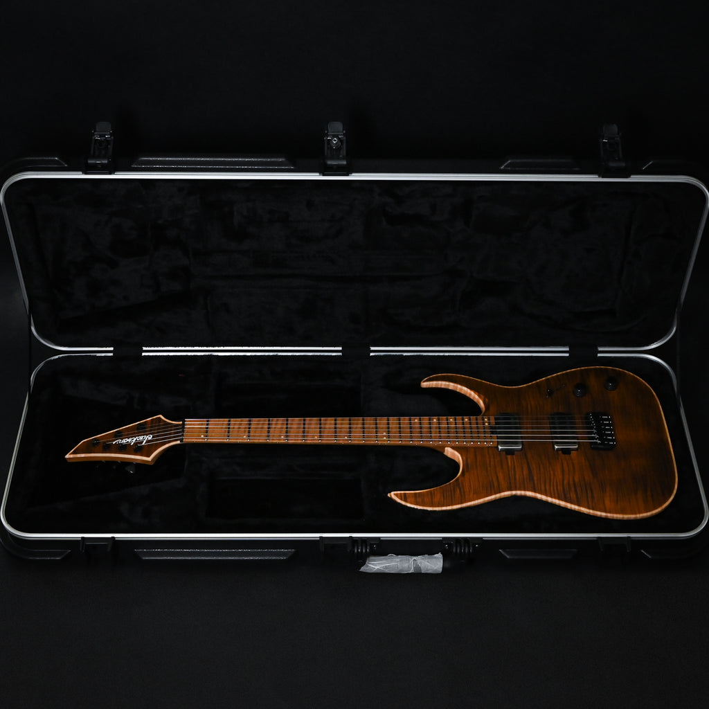 Jackson Custom Shop USA Misha Mansoor Signature Juggernaut HT6 - Satin Amber Tiger Eye 2026 (JMM2310945)