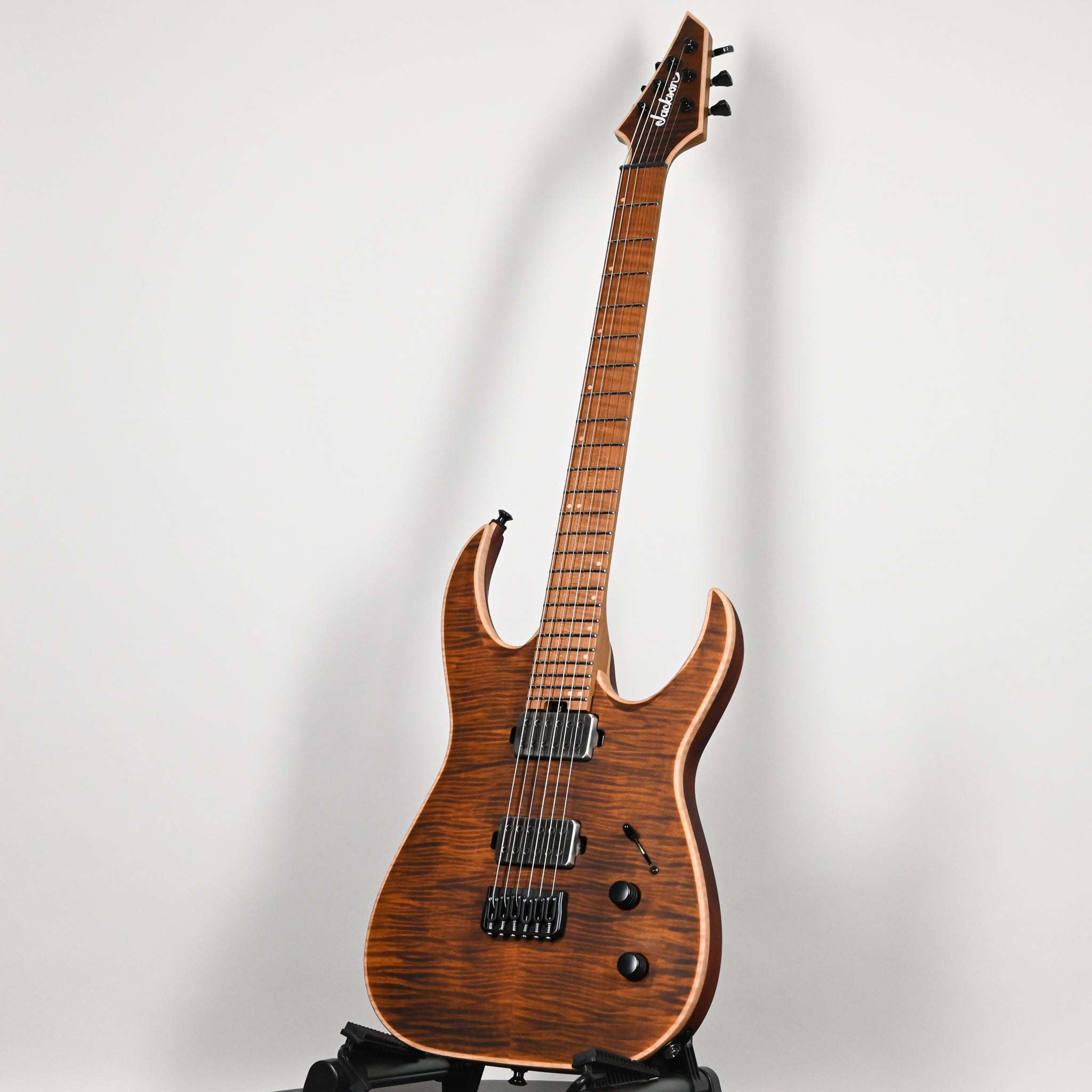 Jackson Custom Shop USA Misha Mansoor Signature Juggernaut HT6 - Satin Amber Tiger Eye 2026 (JMM2310945)