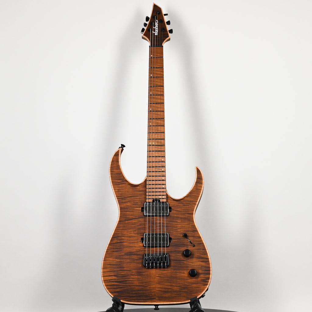 Jackson Custom Shop USA Misha Mansoor Signature Juggernaut HT6 - Satin Amber Tiger Eye 2026 (JMM2310945)