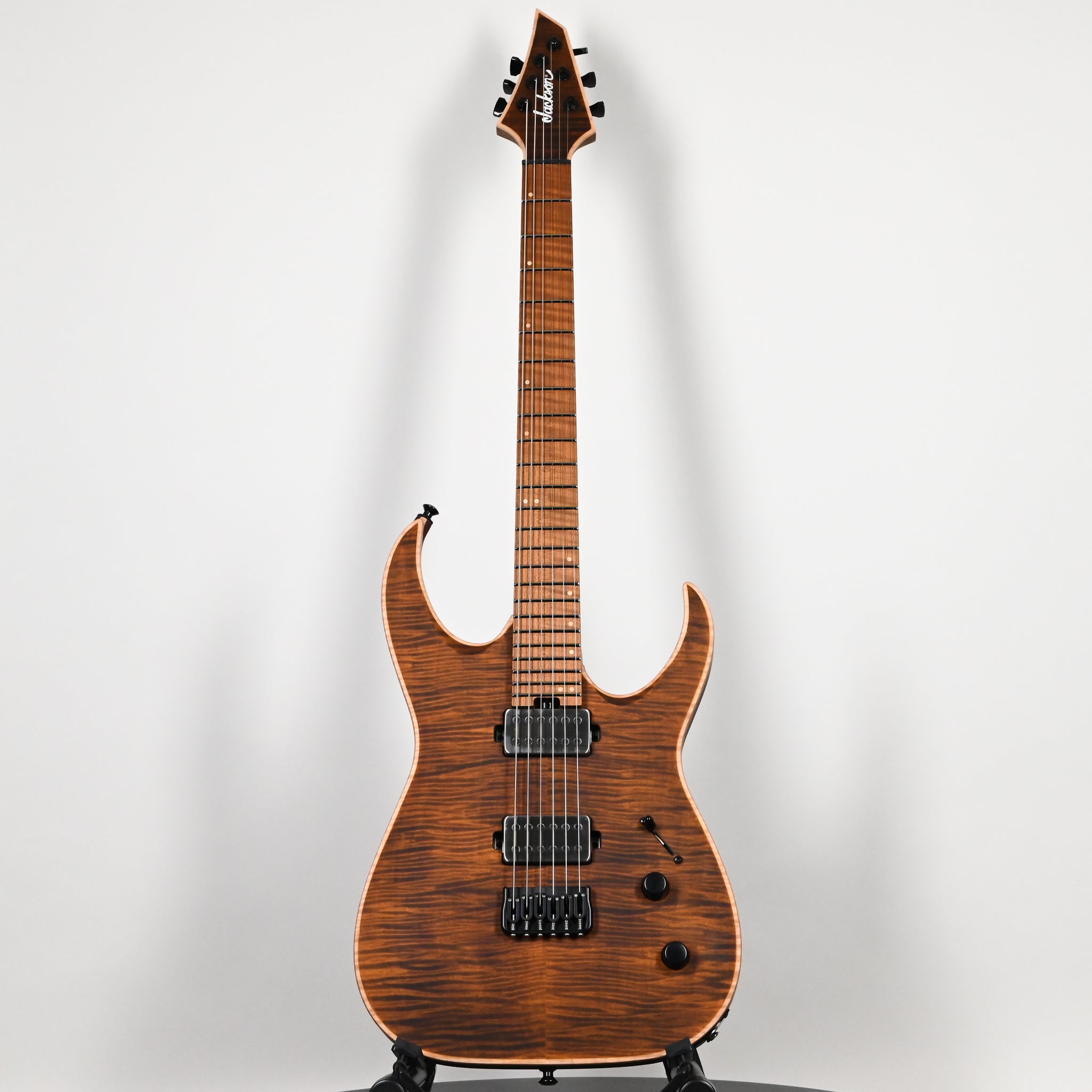Jackson Custom Shop USA Misha Mansoor Signature Juggernaut HT6 - Satin Amber Tiger Eye 2026 (JMM2310945)