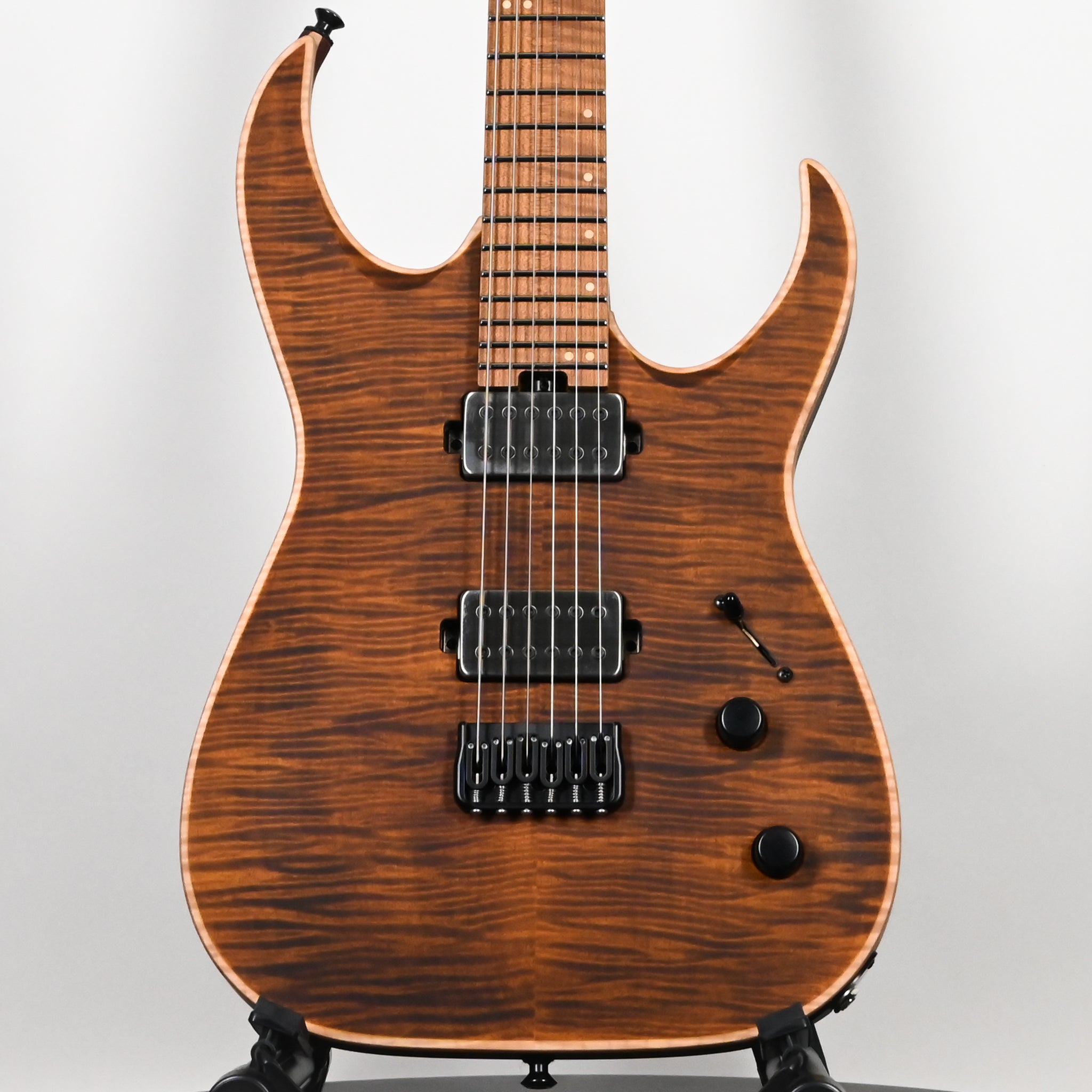Jackson Custom Shop USA Misha Mansoor Signature Juggernaut HT6 - Satin Amber Tiger Eye 2026 (JMM2310945)