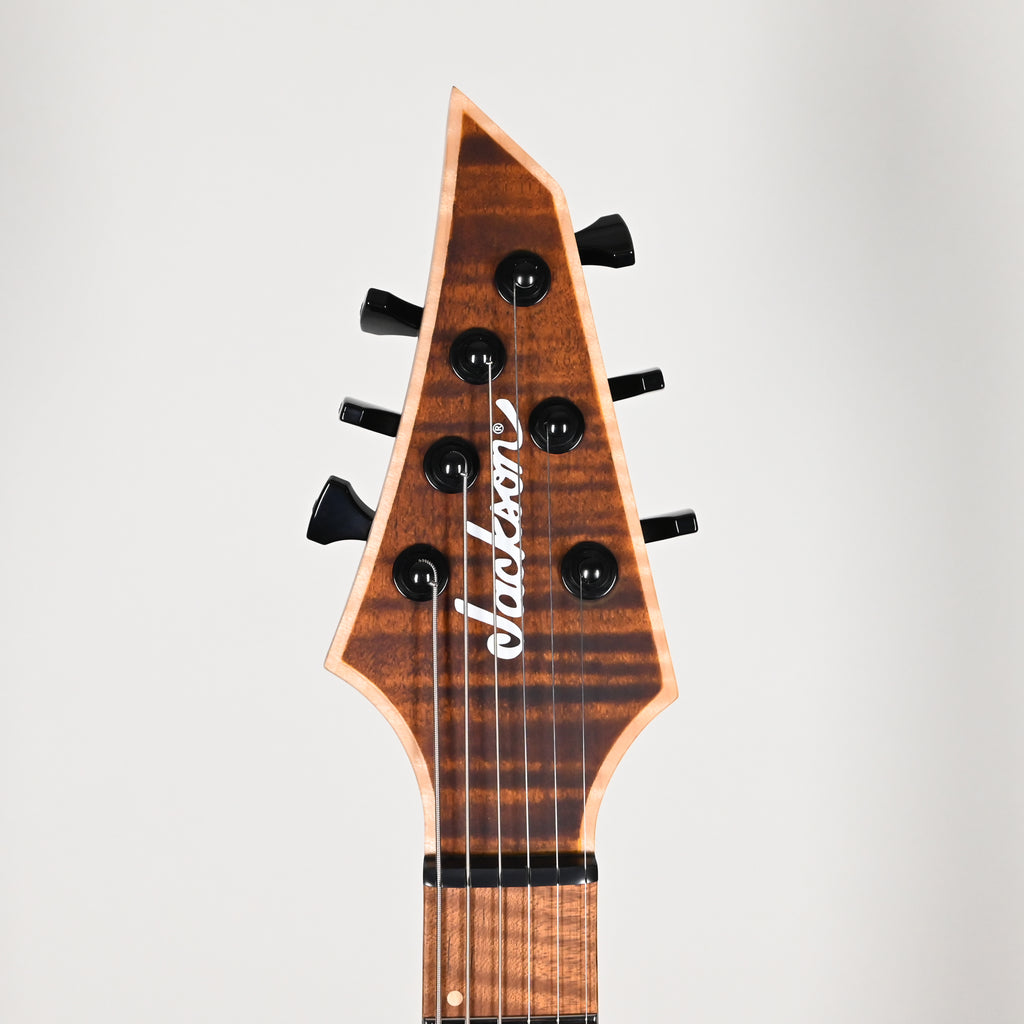 Jackson Custom Shop USA Misha Mansoor Signature Juggernaut HT6 - Satin Amber Tiger Eye 2026 (JMM2310945)