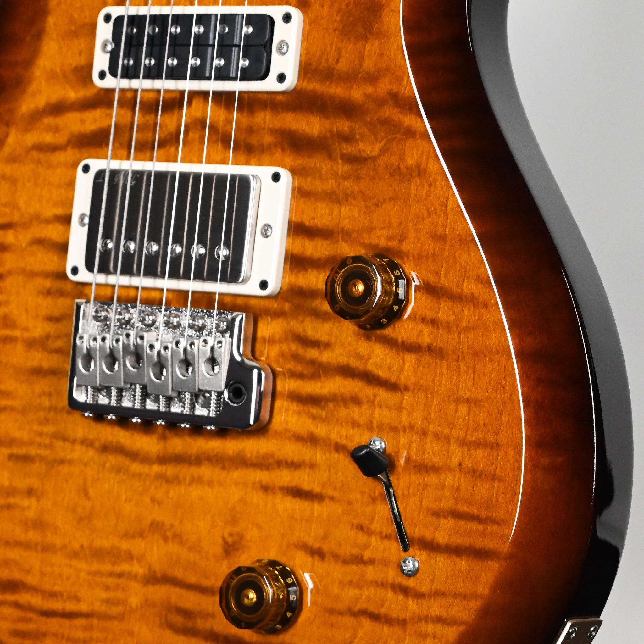 PRS S2 Studio Electric Guitar- Black Amber 2025 (S2081152)