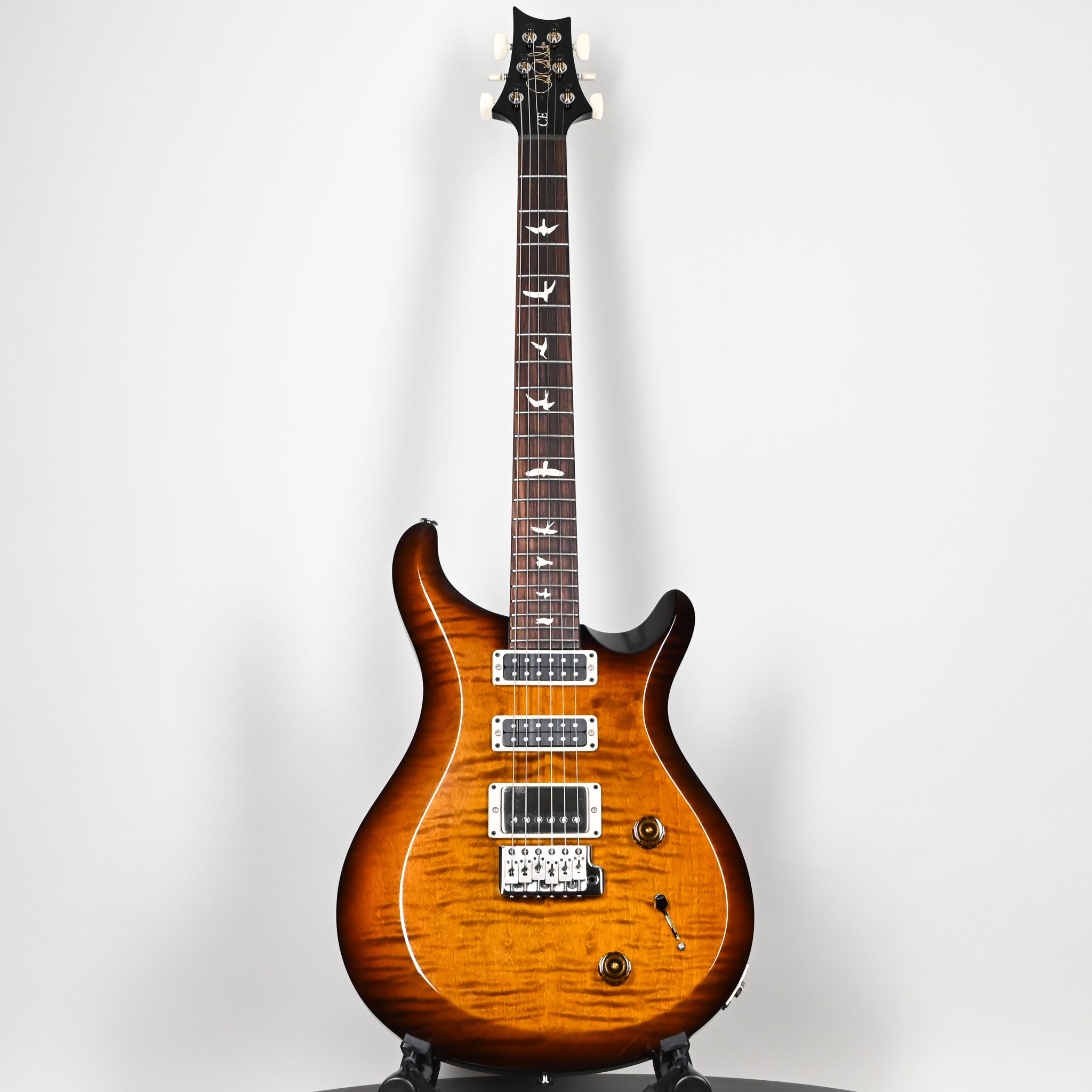PRS S2 Studio Electric Guitar- Black Amber 2025 (S2081152)
