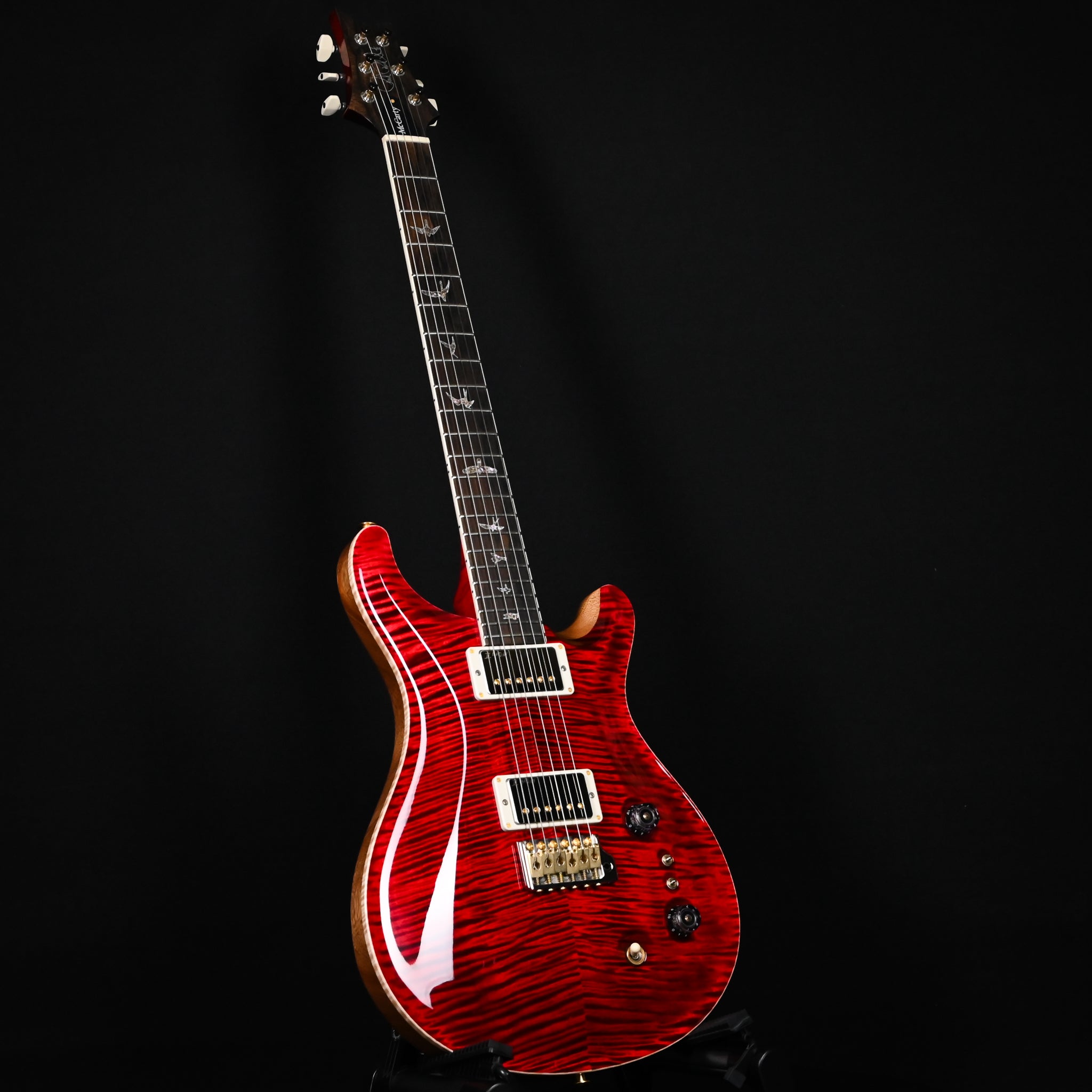 PRS Wood Library McCarty Tremolo w/ 10-Top & "408" Switching- Red Tiger (Natural Back)- Stained Neck 2026 (0429455)