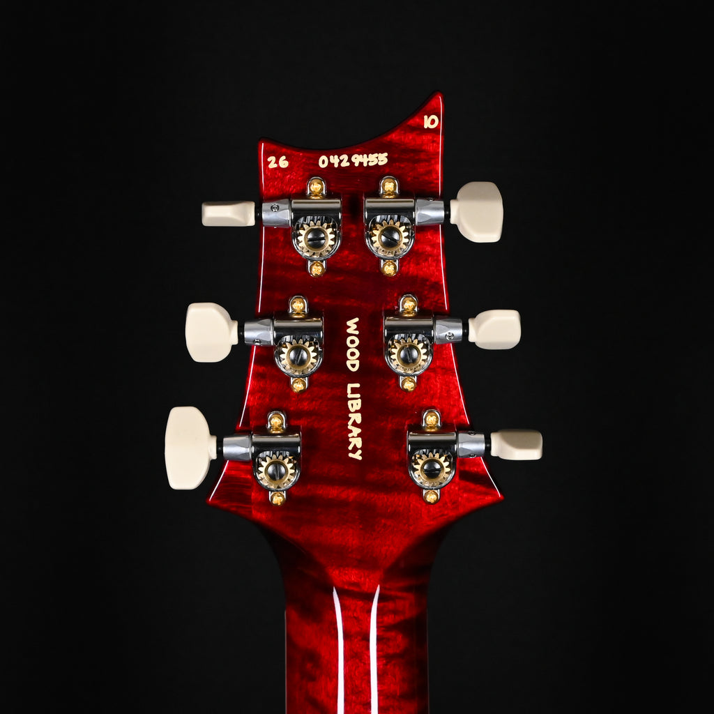 PRS Wood Library McCarty Tremolo w/ 10-Top & "408" Switching- Red Tiger (Natural Back)- Stained Neck 2026 (0429455)