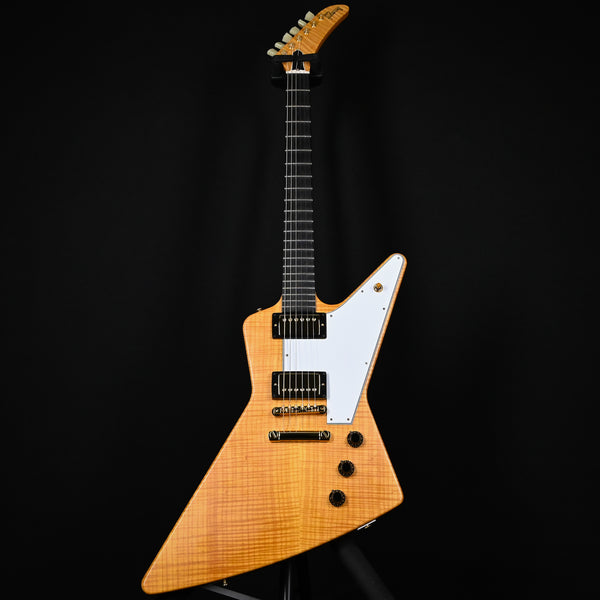 Gibson Custom '58 Explorer w/ Figured Maple & Gold Hardware VOS- Antique Natural NAMM 2026 Showpiece One of A kind (86015)
