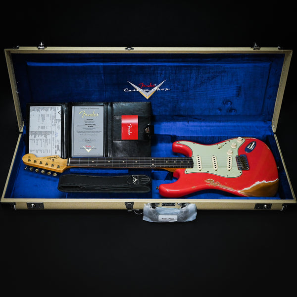 Fender Custom Shop 1962 Stratocaster Heavy Relic- Fiesta Red 2024 (R138429)