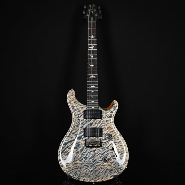PRS Custom 24 w/ 1-Piece Artist Grade Quilt Maple Top & Awabi Birds- Faded Indigo 2026 (0427769)