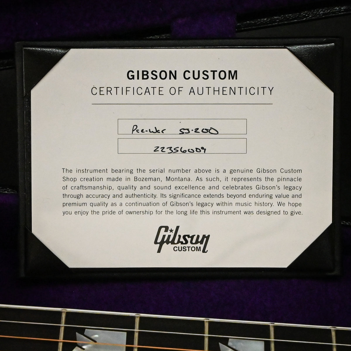 Gibson Custom Pre-War SJ-200 Rosewood- Vintage Sunburst 2026 (22356009)