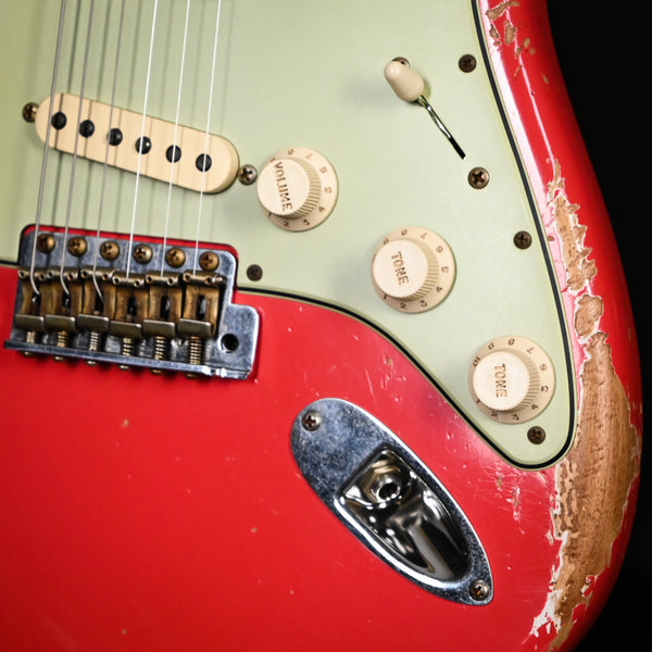 Fender Custom Shop 1962 Stratocaster Heavy Relic- Fiesta Red 2024 (R138429)