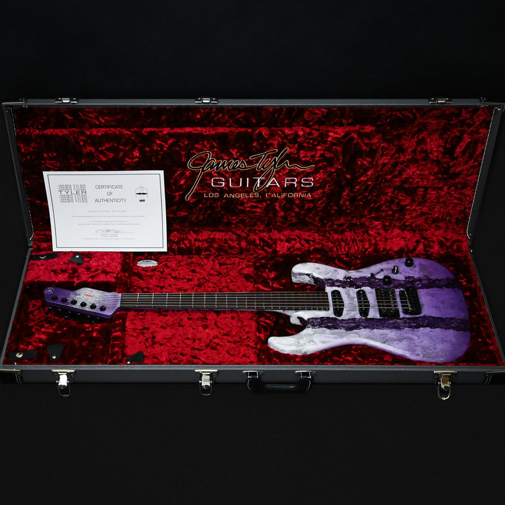 James Tyler Studio Elite HD w/ Brazilian Rosewood Fingerboard- Purple Fade Over Amethyst Shmear 2025 (26056)