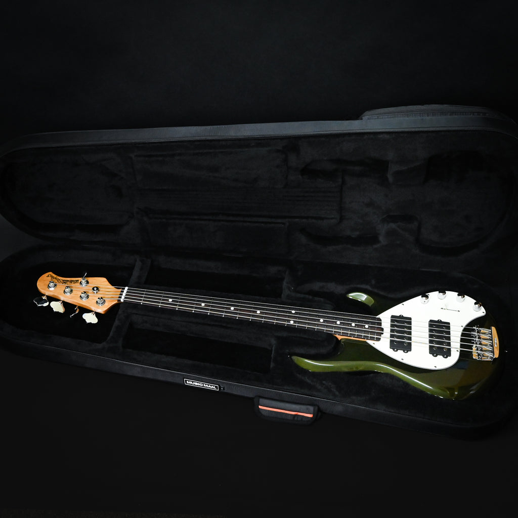 Ernie Ball Music Man StingRay 5 Special HH 5-String Bass Guitar- Fallout Green 2025 (K08488)