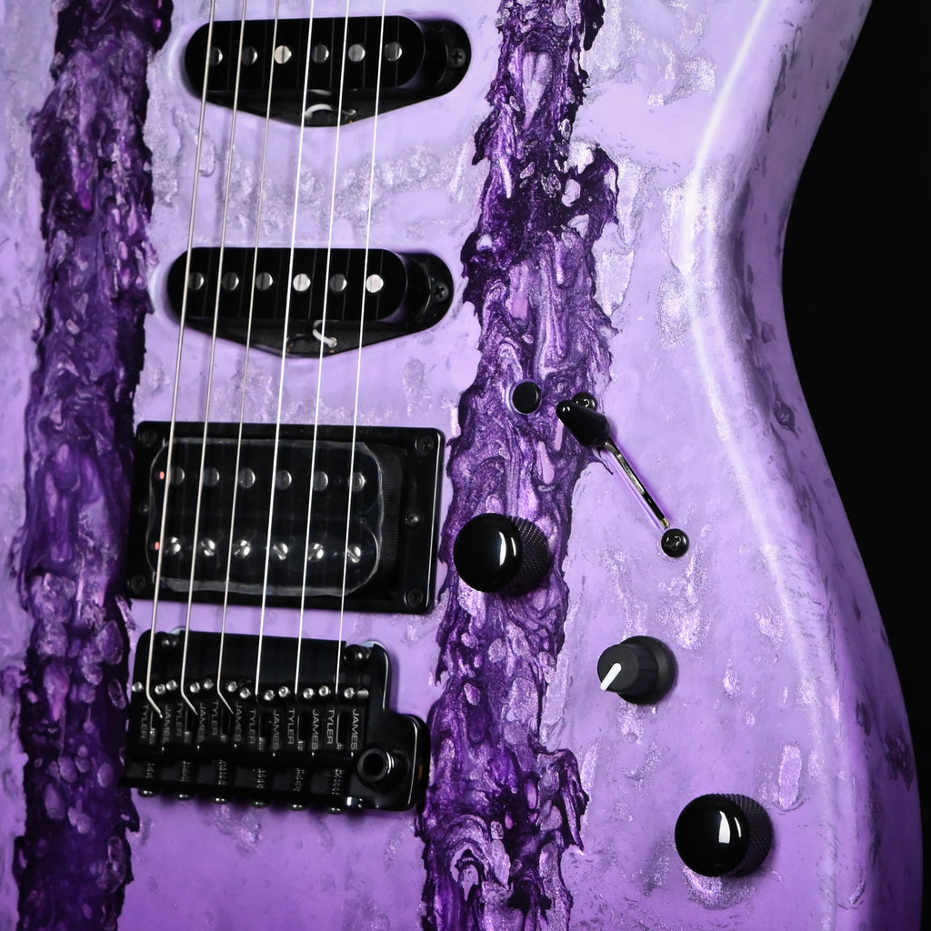 James Tyler Studio Elite HD w/ Brazilian Rosewood Fingerboard- Purple Fade Over Amethyst Shmear 2025 (26056)