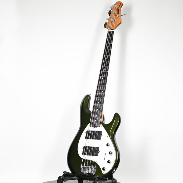 Ernie Ball Music Man StingRay 5 Special HH 5-String Bass Guitar- Fallout Green 2025 (K08488)