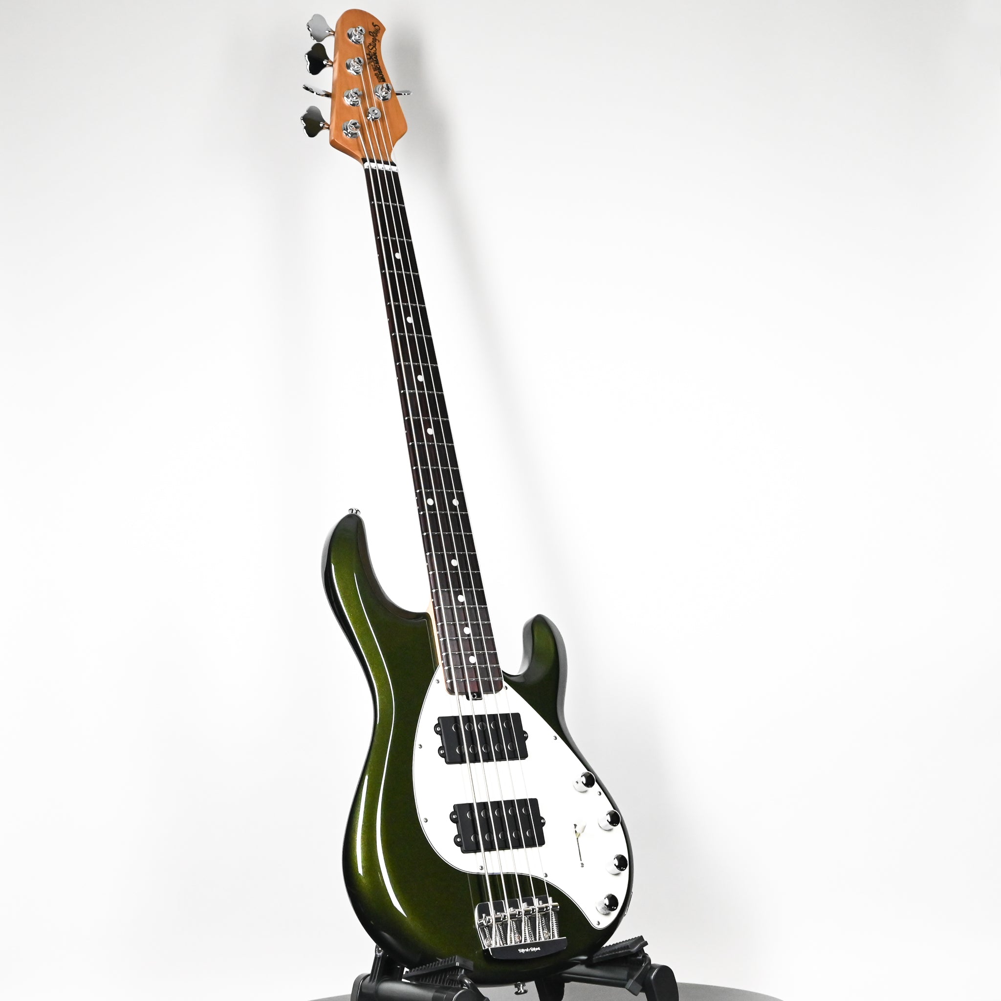 Ernie Ball Music Man StingRay 5 Special HH 5-String Bass Guitar- Fallout Green 2025 (K08488)