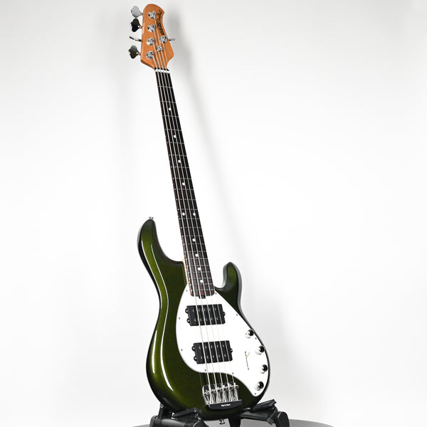 Ernie Ball Music Man StingRay 5 Special HH 5-String Bass Guitar- Fallout Green 2025 (K08488)
