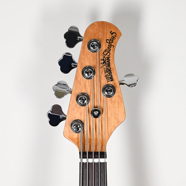 Ernie Ball Music Man StingRay 5 Special HH 5-String Bass Guitar- Fallout Green 2025 (K08488)