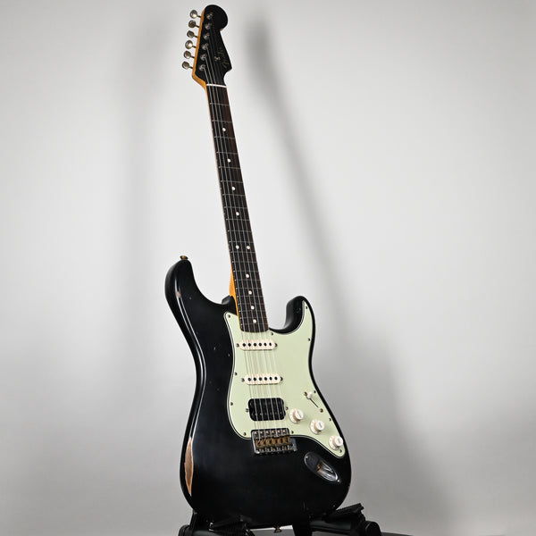 Fender Custom Shop Masterbuild Andy Hicks '63 Stratocaster HSS & Josefina Handwound Pickups, Relic- Black 2025 (BOIN9628)